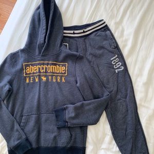 Abercrombie and Fitch boys jogging suit